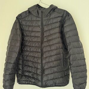 Men's Black Puffer Jacket